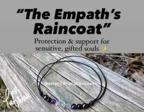 4mm Empath Protection - Amethyst - Labradorite - Onyx - REAL AAA Crystal Healing Gemstones - Minimal & Dainty Adjustable String Bracelet