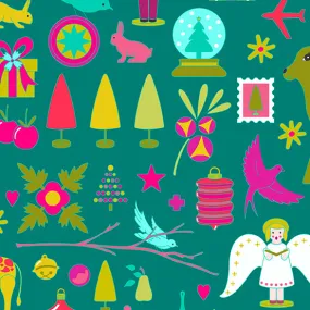 Alison Glass - Holiday - Kitschy in Brite