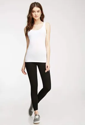 Black Cotton Leggings