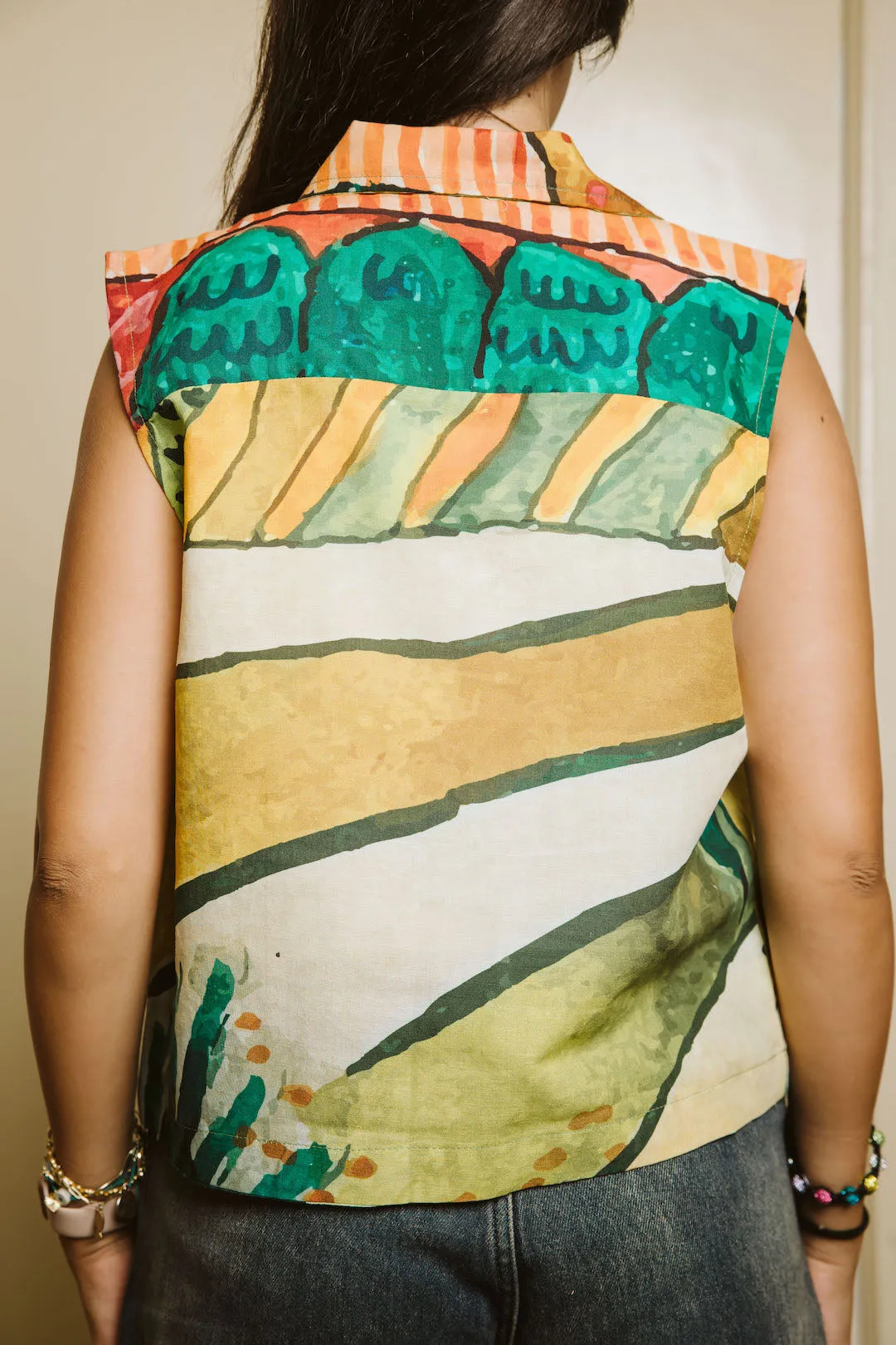 Breeze Vest - Summer Printed Pattern