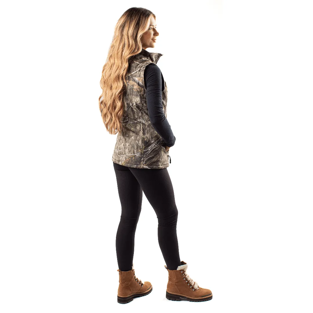 Colorado Womens Heated Hunting Vest - Mossy Oak® Camo by Gobi Heat