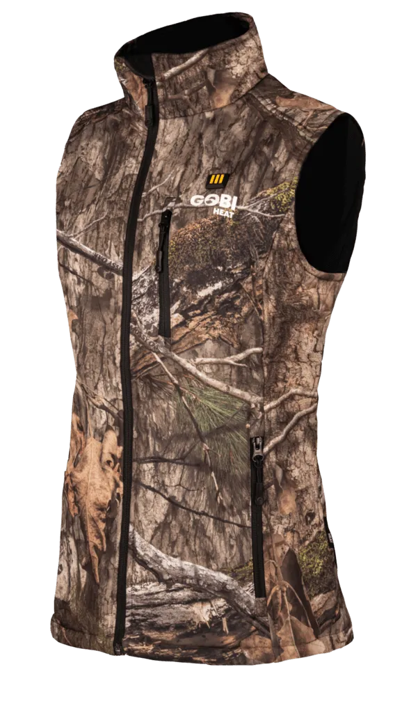 Colorado Womens Heated Hunting Vest - Mossy Oak® Camo by Gobi Heat