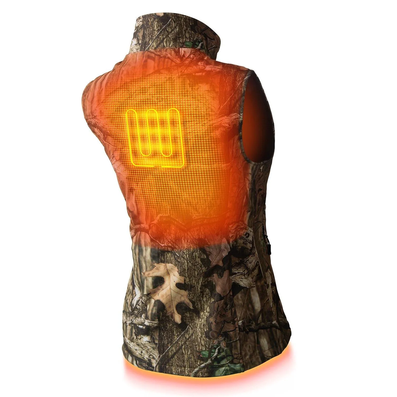 Colorado Womens Heated Hunting Vest - Mossy Oak® Camo by Gobi Heat