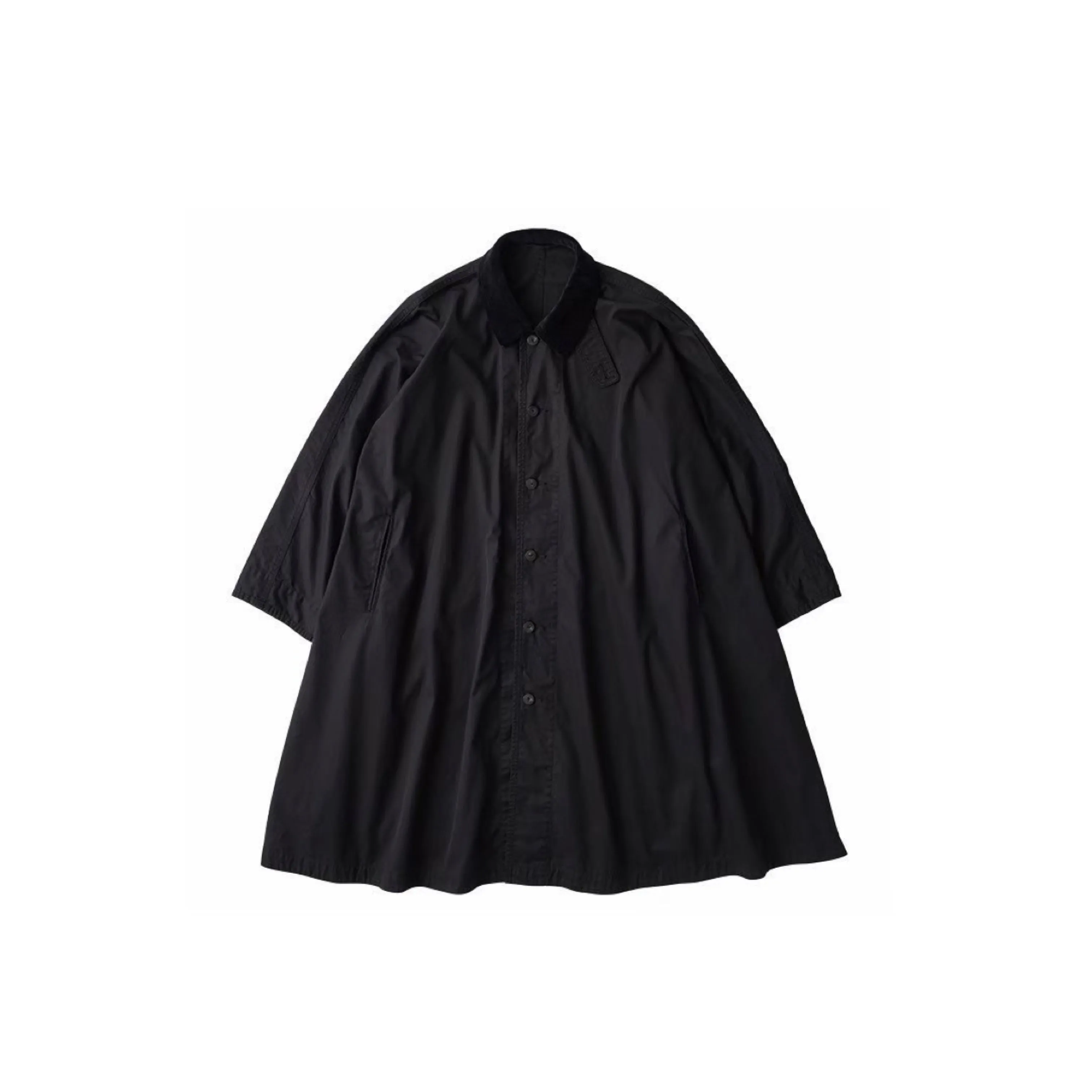 ERNEST GABARDINE SWING COAT
