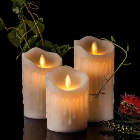 Eswarr Electricals Melting Swinging LED Candlelight Elegance for Enchanting Atmospheres - Pack of 36