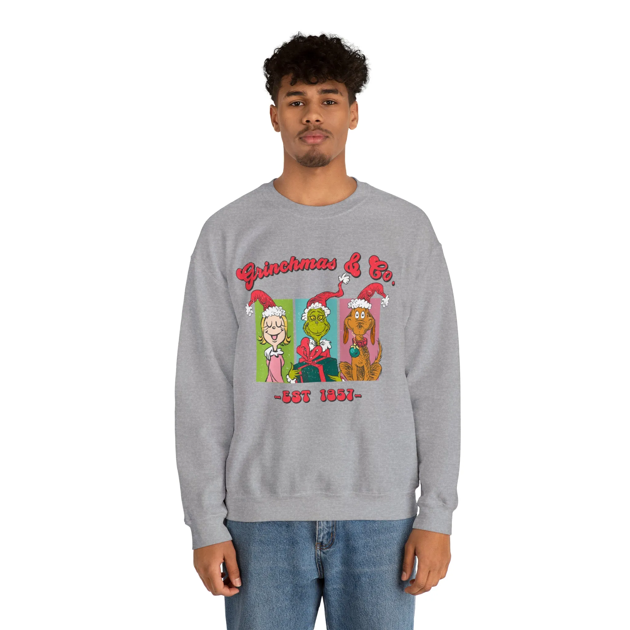 Grinchmas & Co. - Est. 1957 - Crewneck Sweatshirt - Christmas