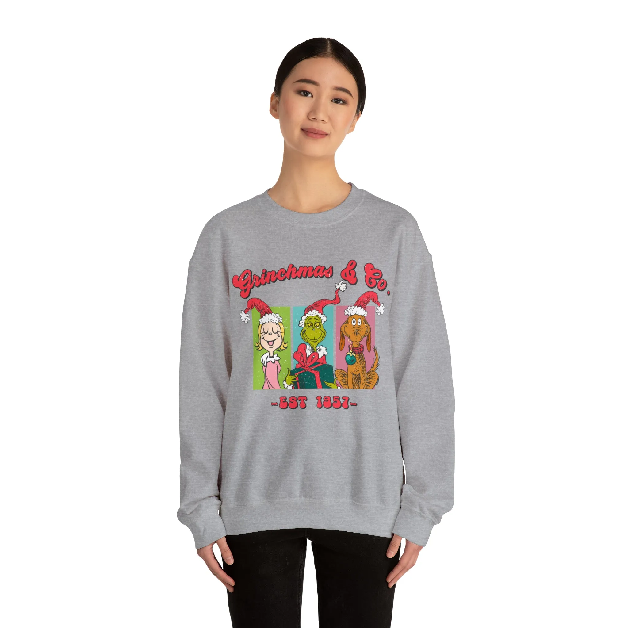 Grinchmas & Co. - Est. 1957 - Crewneck Sweatshirt - Christmas