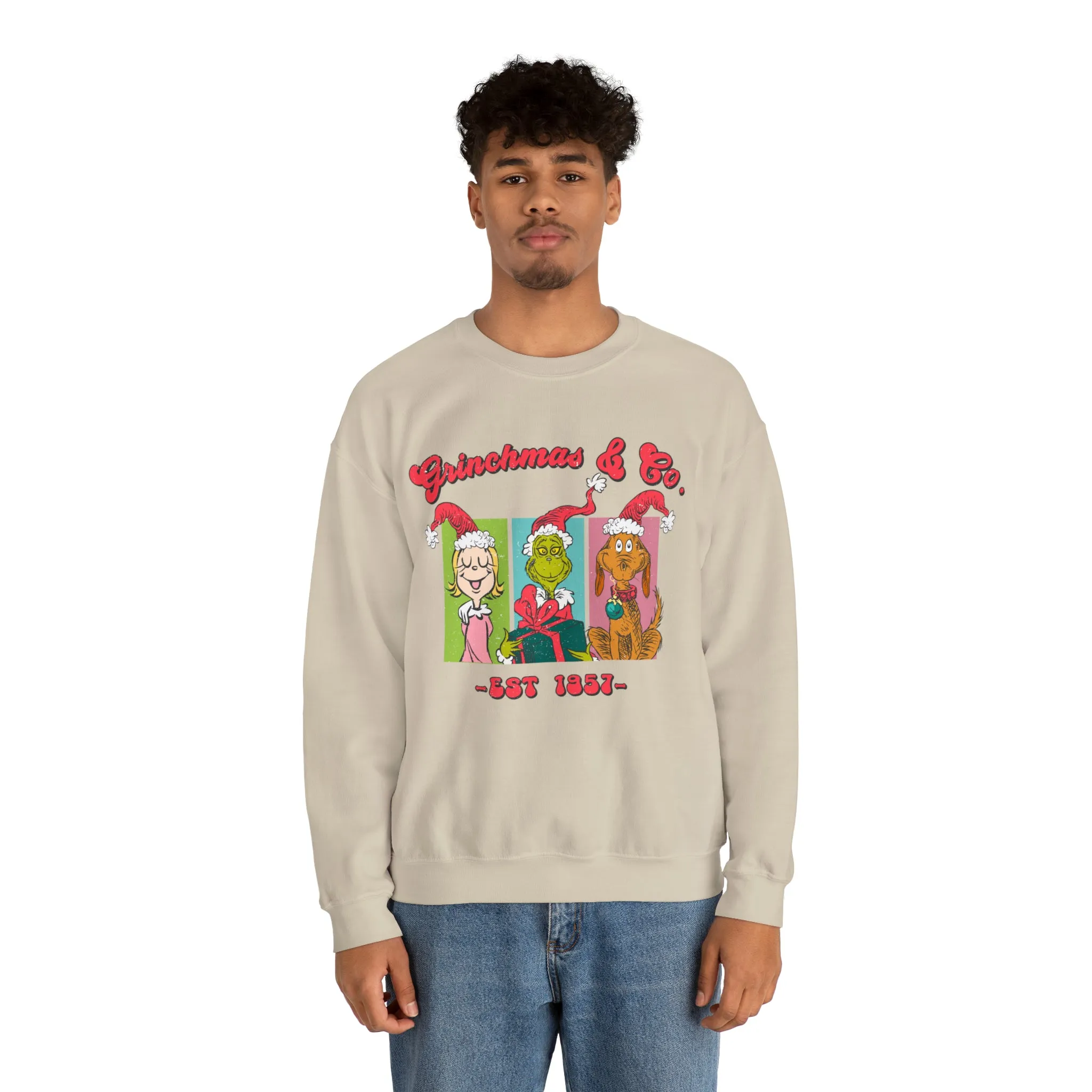 Grinchmas & Co. - Est. 1957 - Crewneck Sweatshirt - Christmas