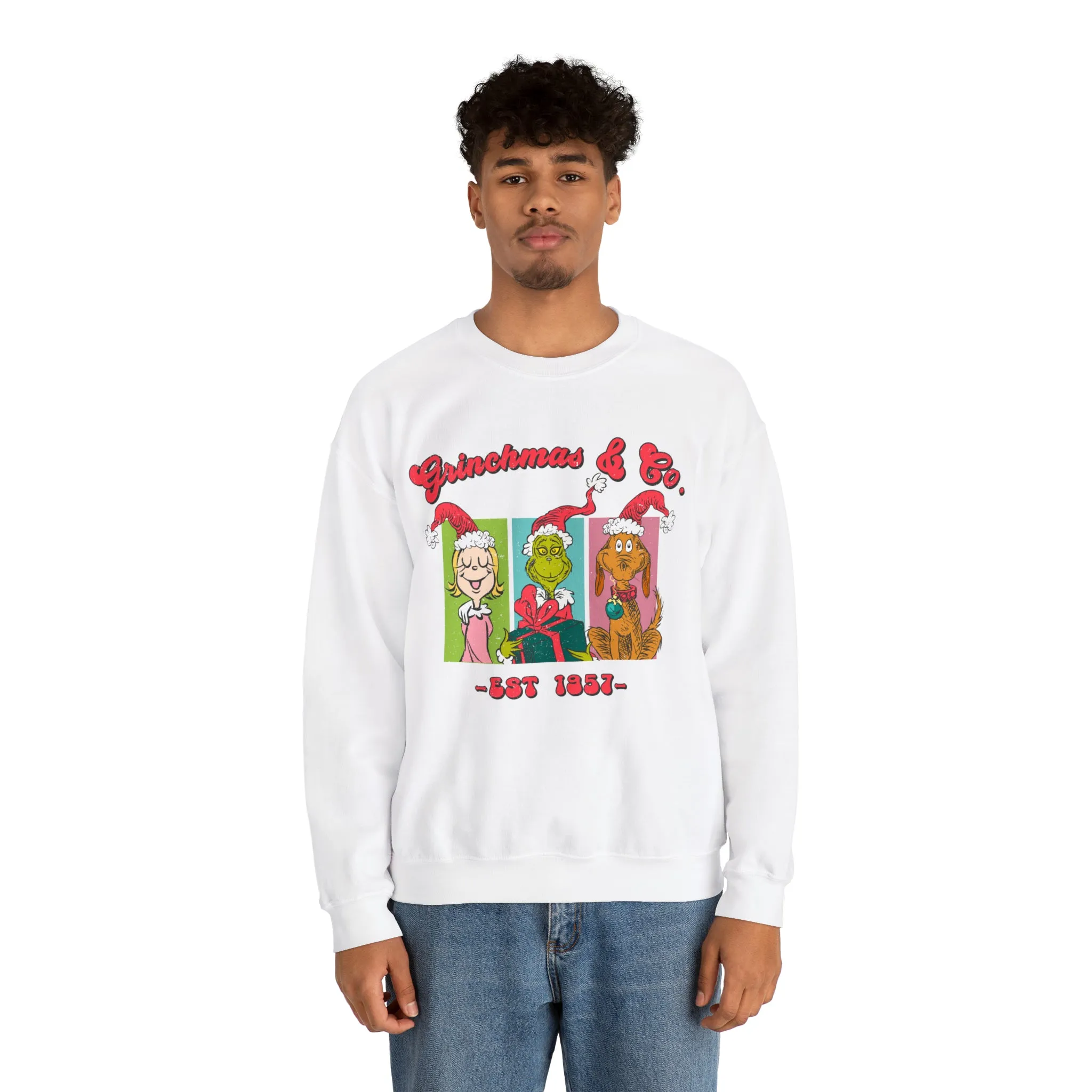 Grinchmas & Co. - Est. 1957 - Crewneck Sweatshirt - Christmas