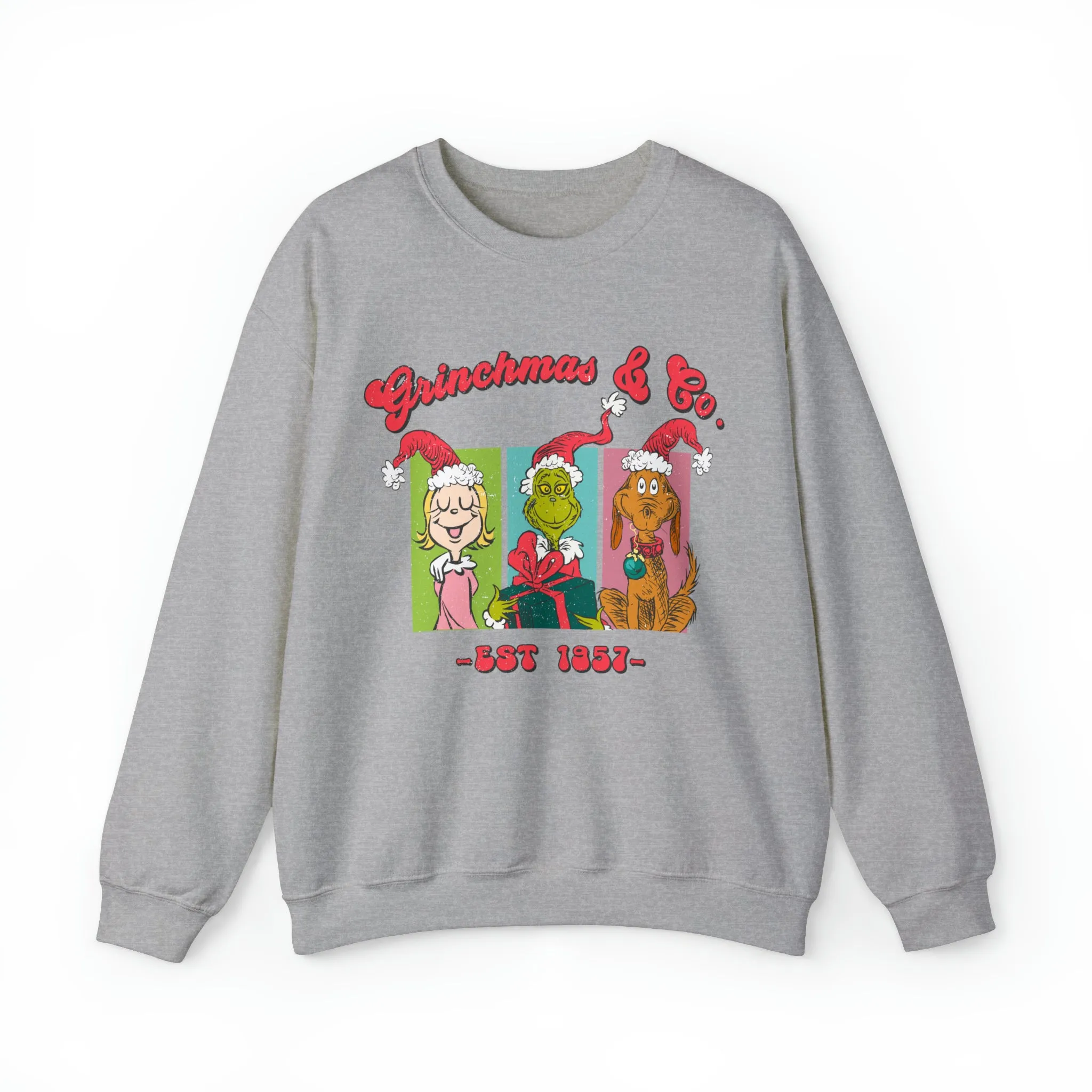 Grinchmas & Co. - Est. 1957 - Crewneck Sweatshirt - Christmas
