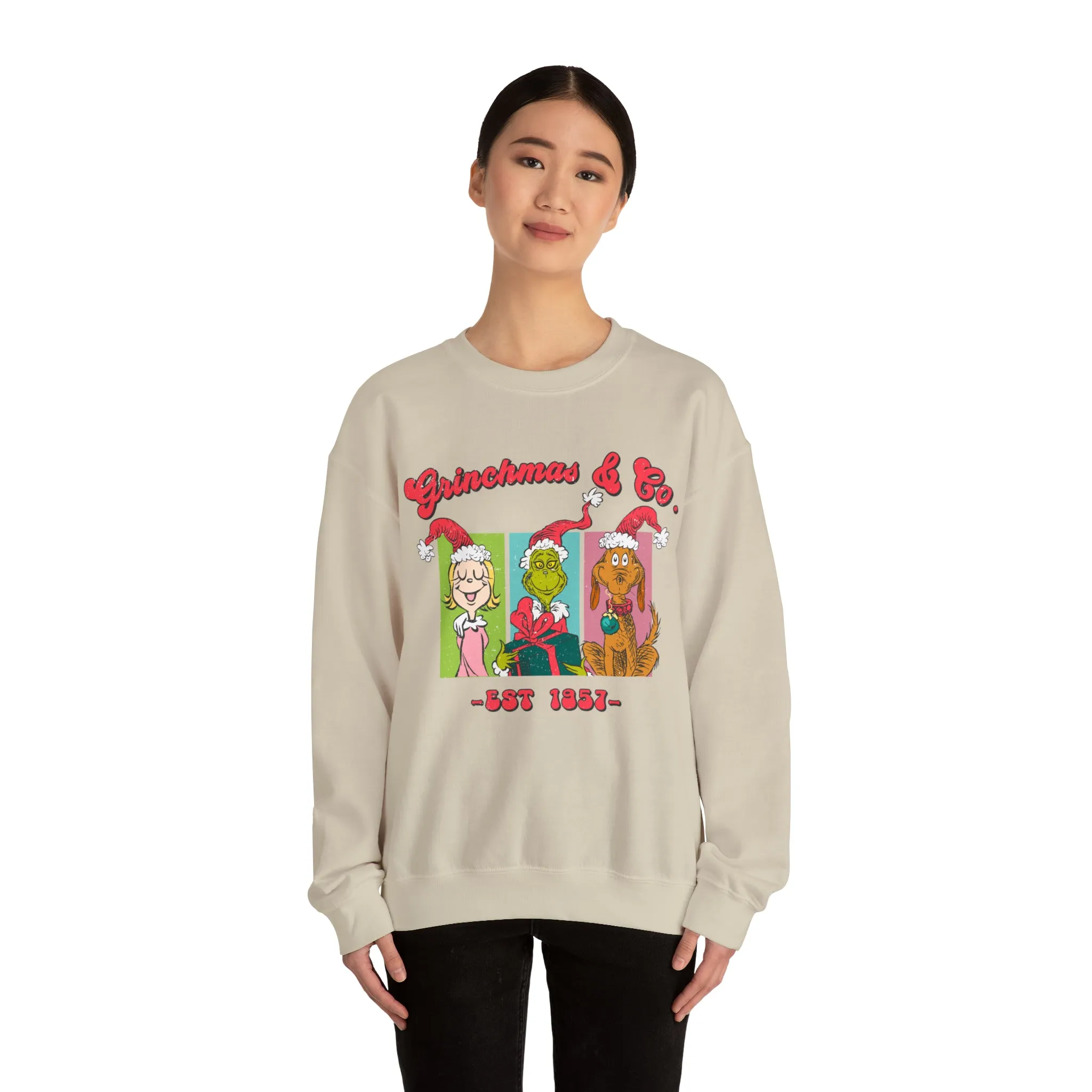 Grinchmas & Co. - Est. 1957 - Crewneck Sweatshirt - Christmas