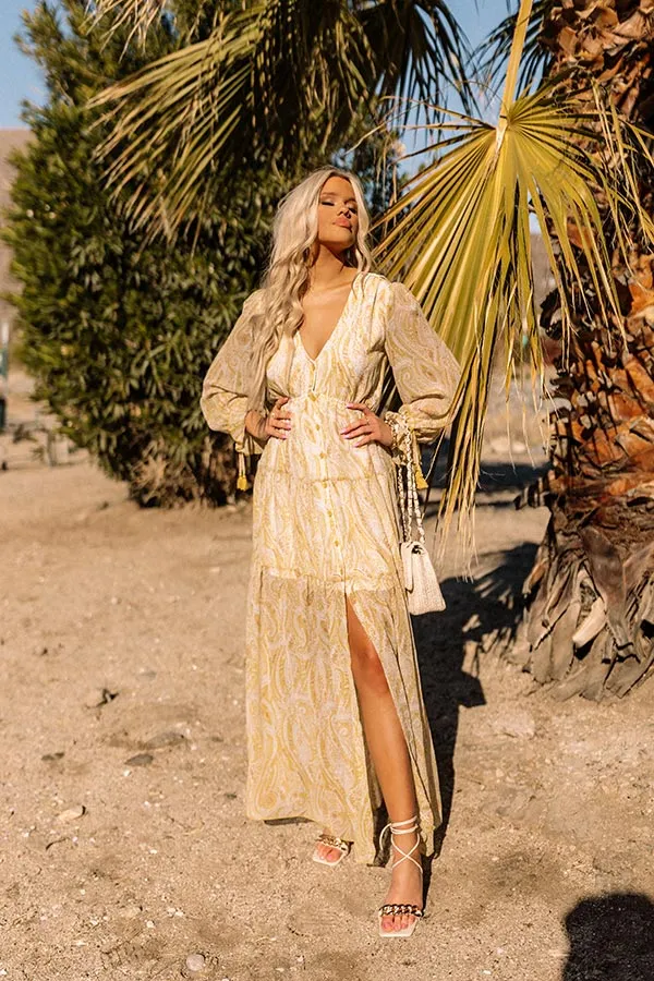 Hidden Paradise Paisley Maxi