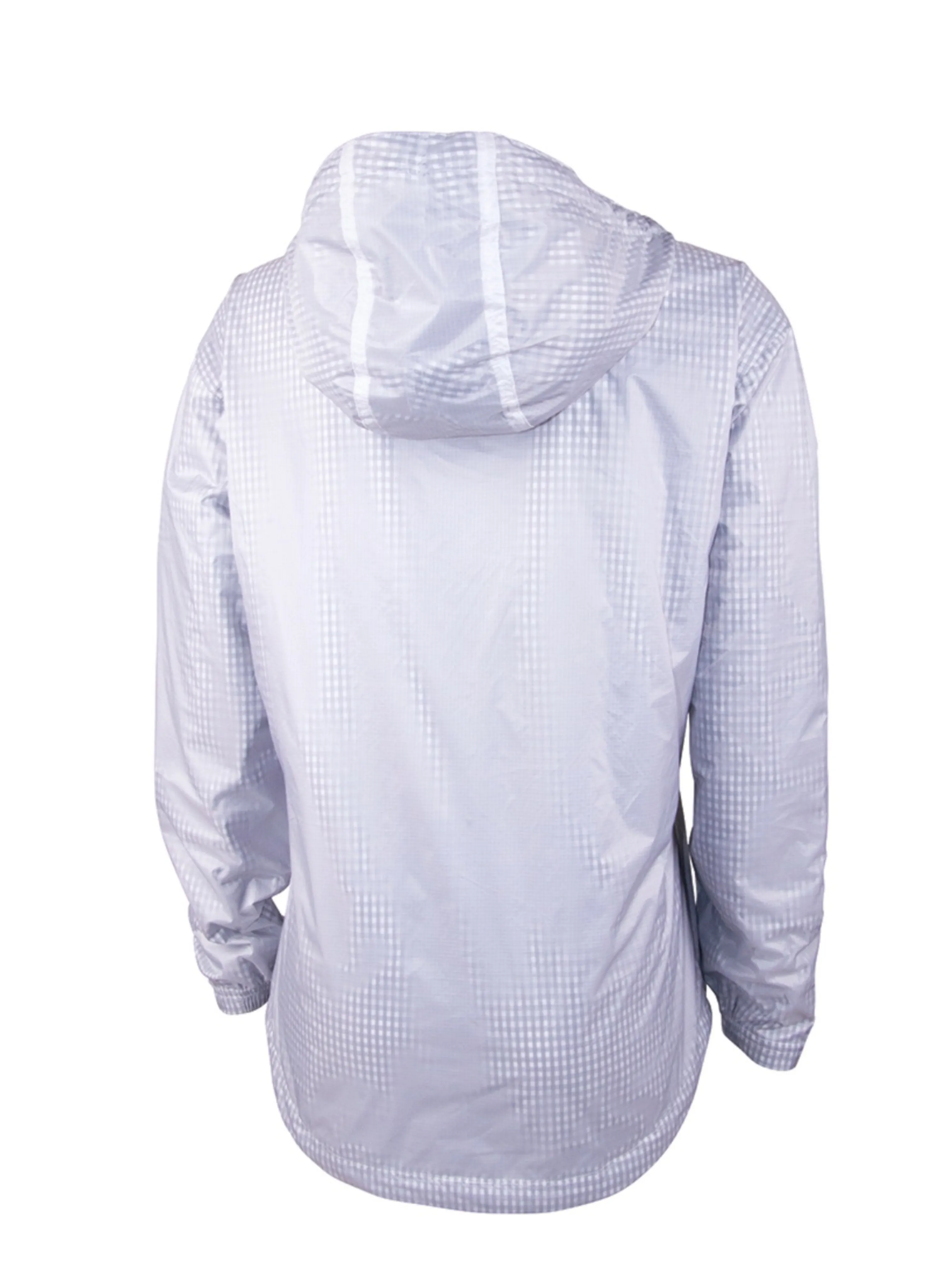 Kangaroo Charles River Windbreaker. Navy/White Gingham.