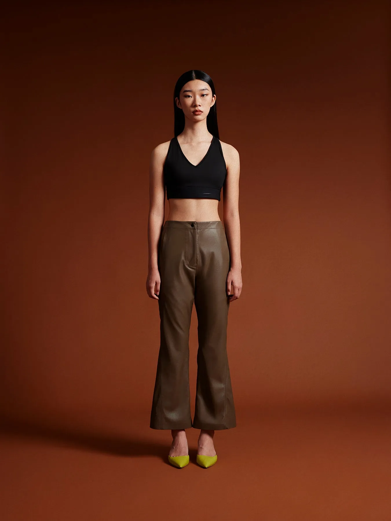 Leia Vegan Leather Pants