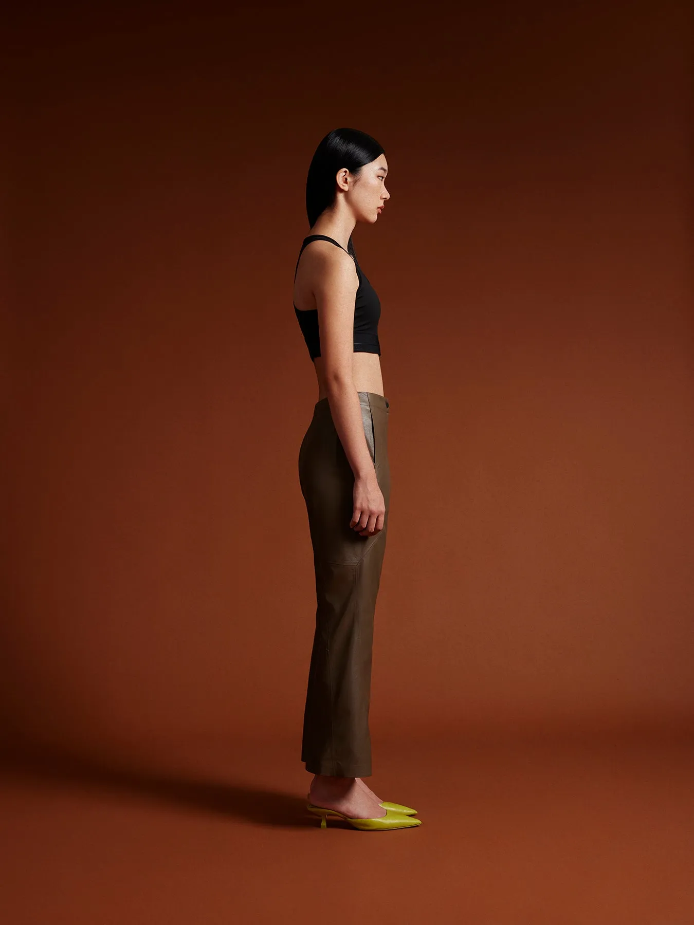 Leia Vegan Leather Pants