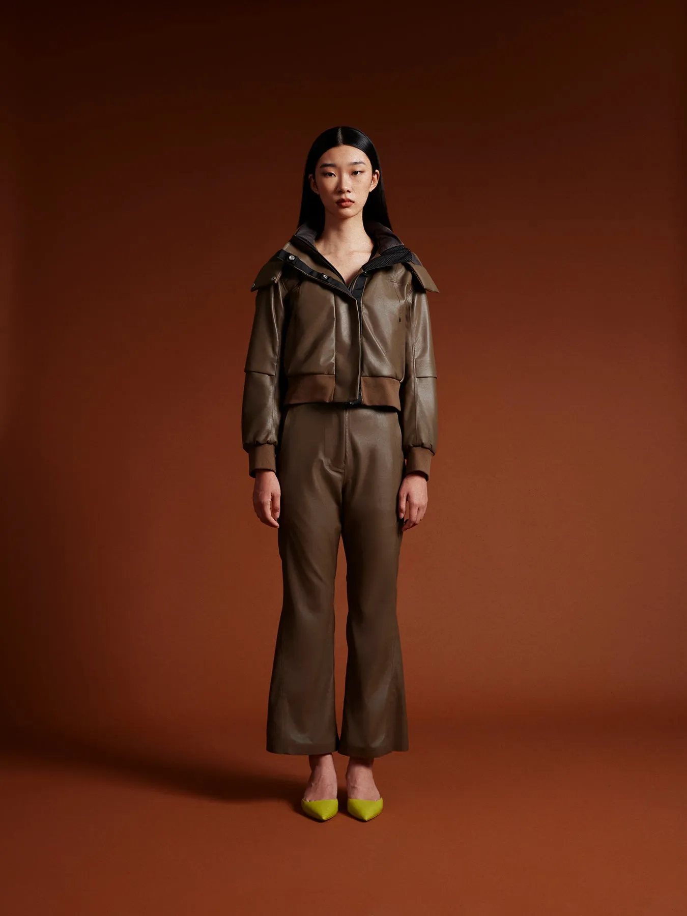 Leia Vegan Leather Pants