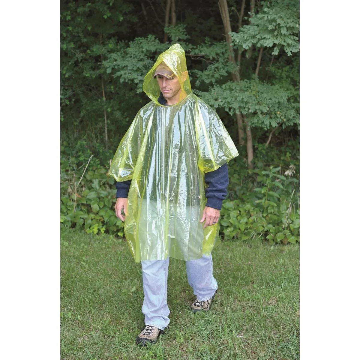 MCR Safety Disposable Rain Ponchos, Pkg. of 12
