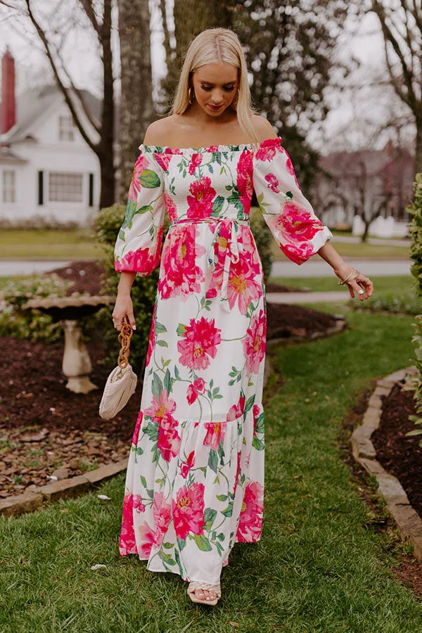 More To The Story Smocked Maxi
