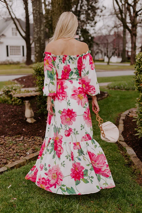 More To The Story Smocked Maxi