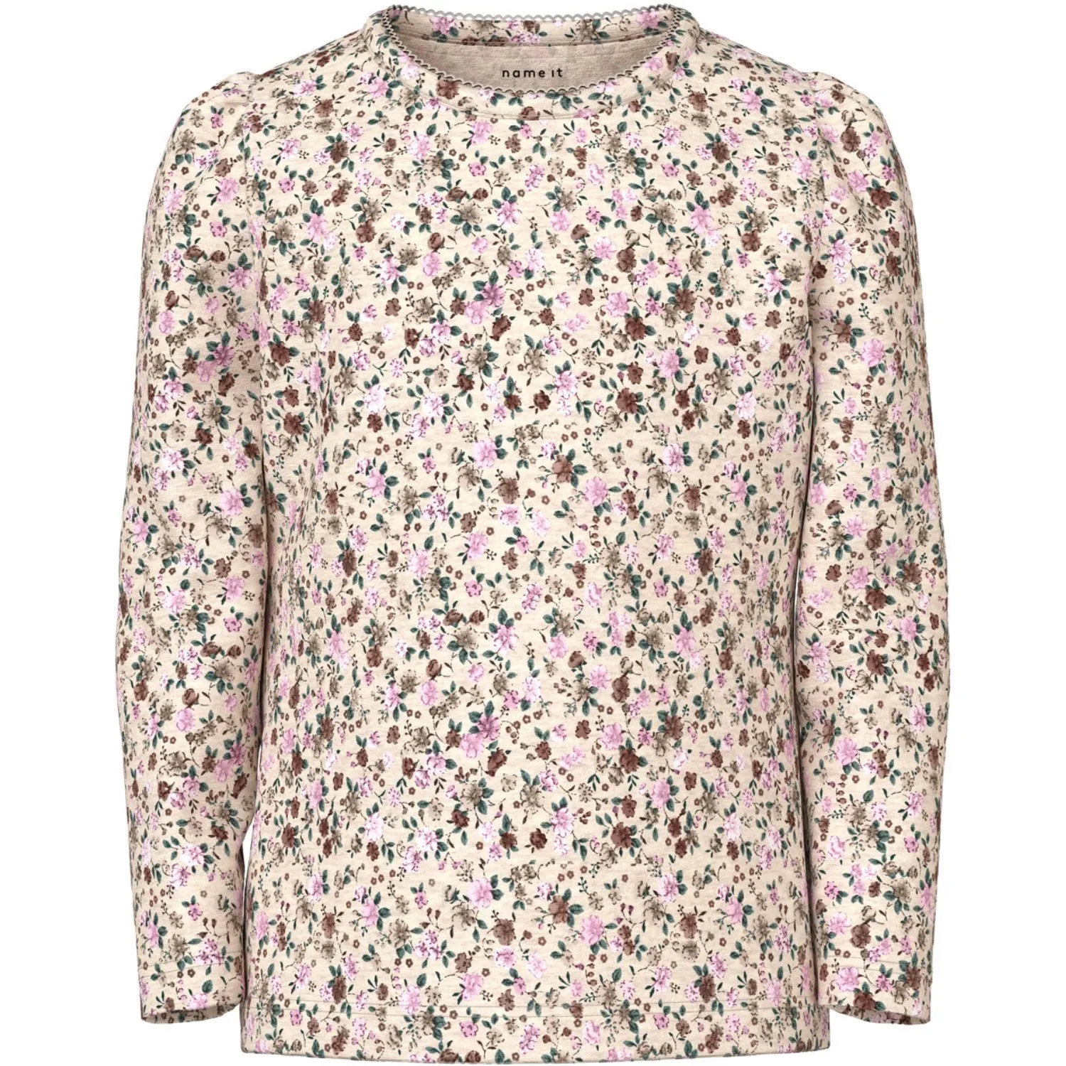 Name It Peyote Melange Solla Blouse
