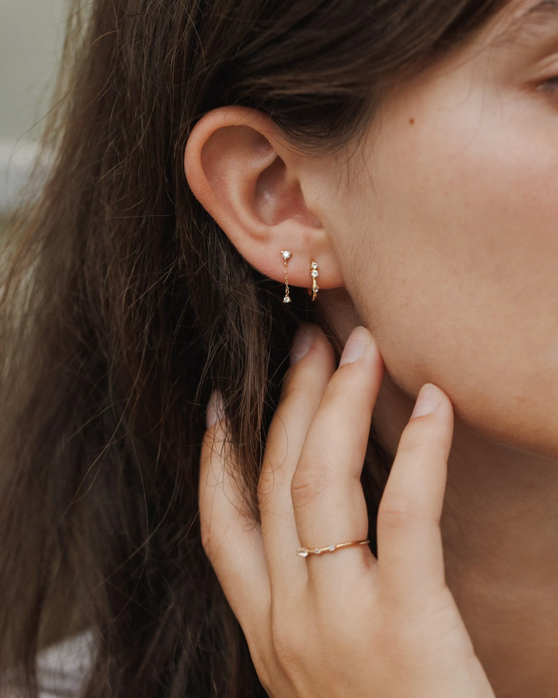 Orion Diamond Hoops
