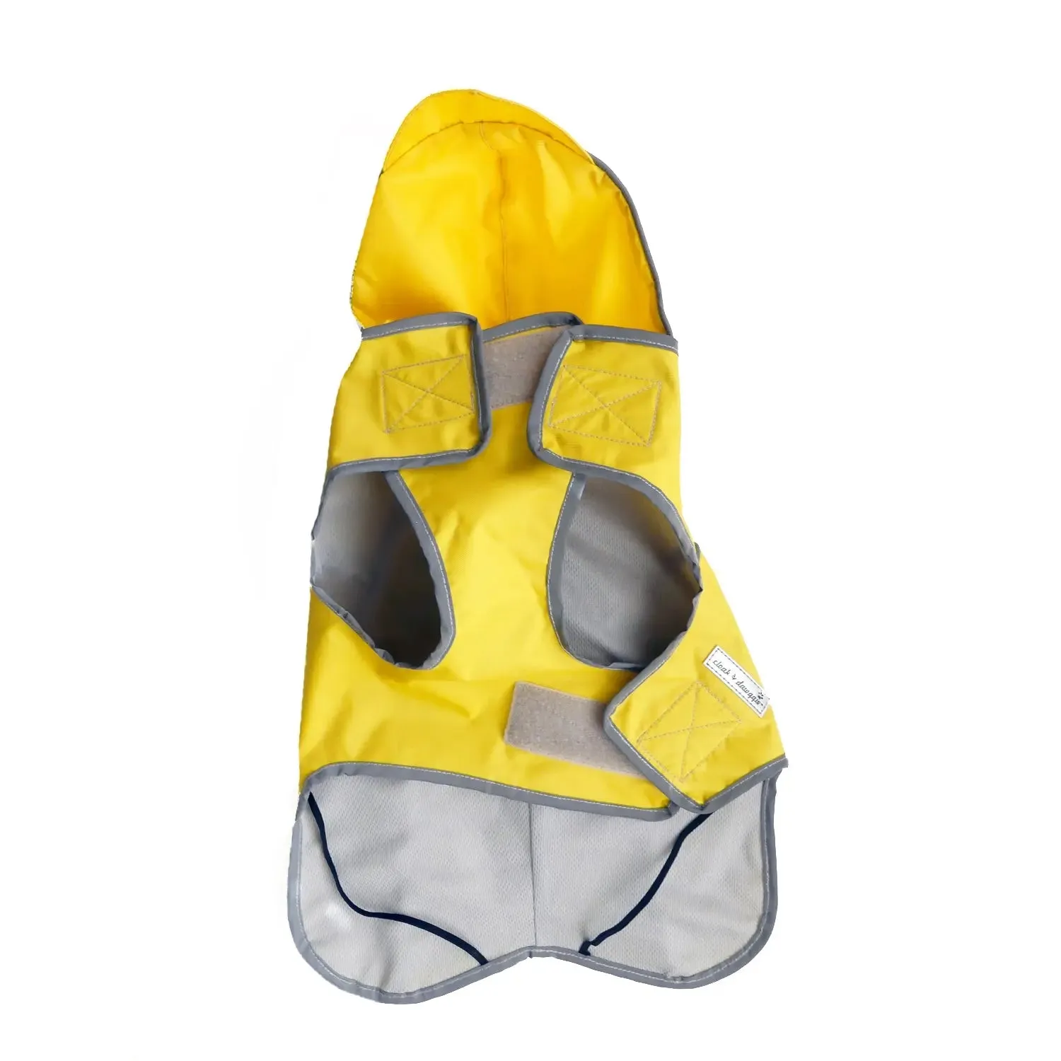 Precision Fit™ Dog Hooded Raincoat Reflective 6 LBS - 130 LBS