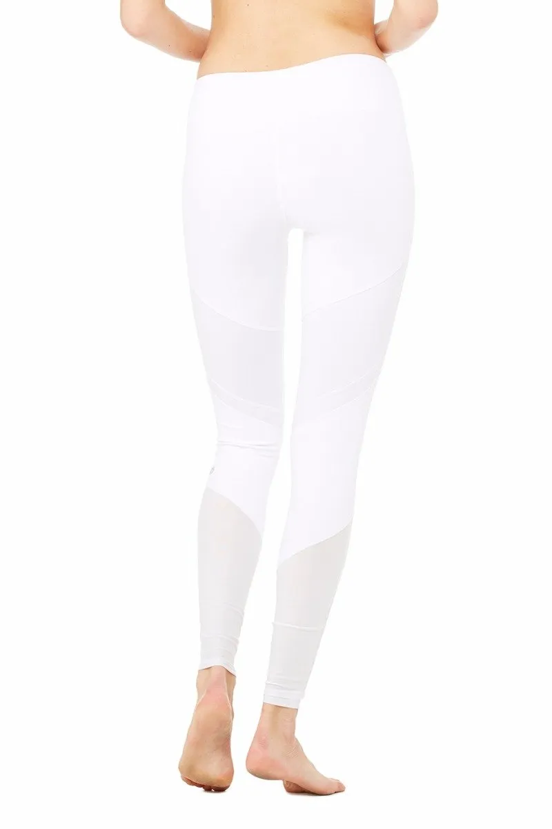 Sheila Legging - White/White Glossy/White