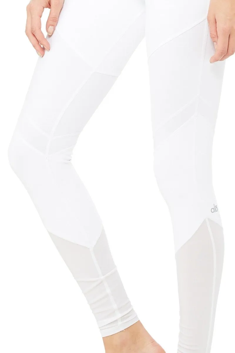 Sheila Legging - White/White Glossy/White