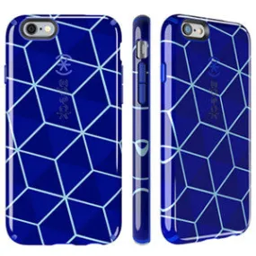 Speck CandyShell Inked iPhone 6 Plus & 6s Plus Case, Cube Blue/Raincoat Blue