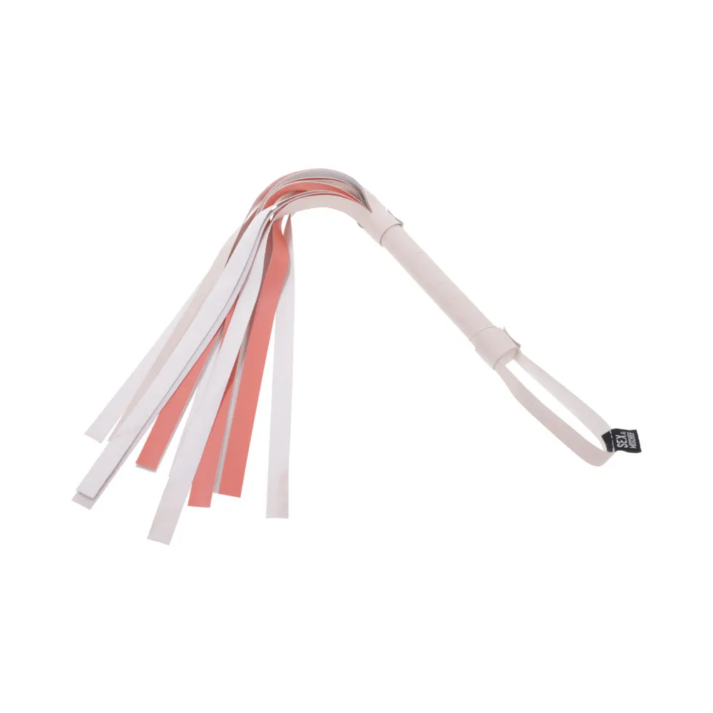 Sportsheets Sex & Mischief Peaches 'n CreaMe Stripe Flogger