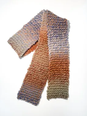 Strawberry matcha latte Hand Knit Scarf