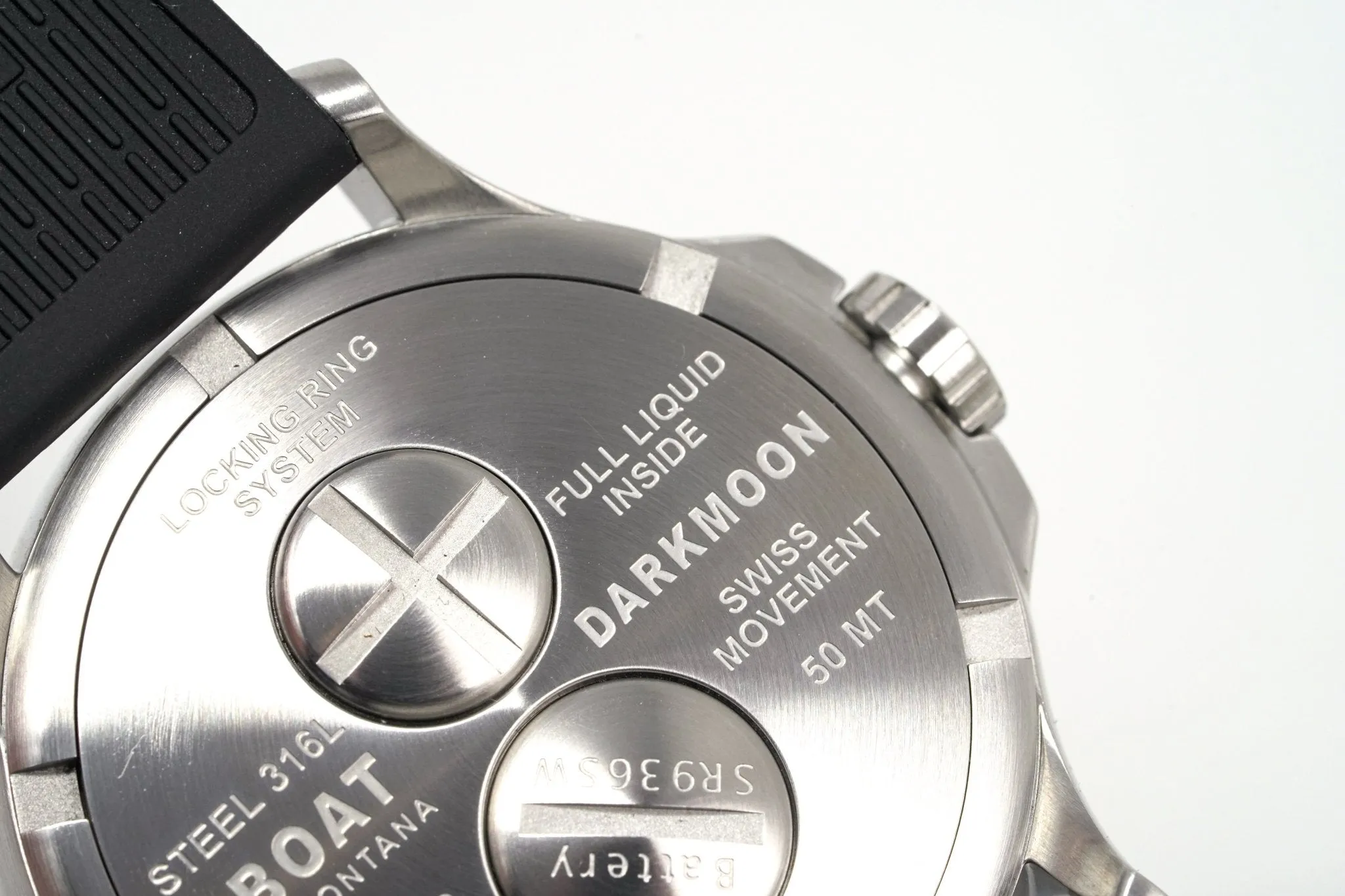 U-Boat Watch Darkmoon 44 Elegant Brown Steel 8703/B