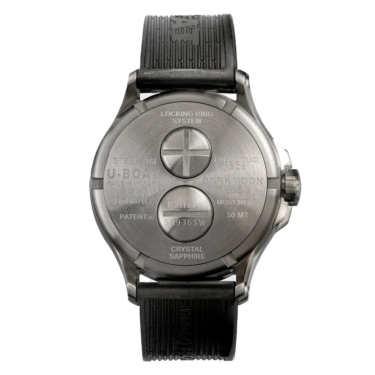 U-Boat Watch Darkmoon 44 Elegant Brown Steel 8703/B