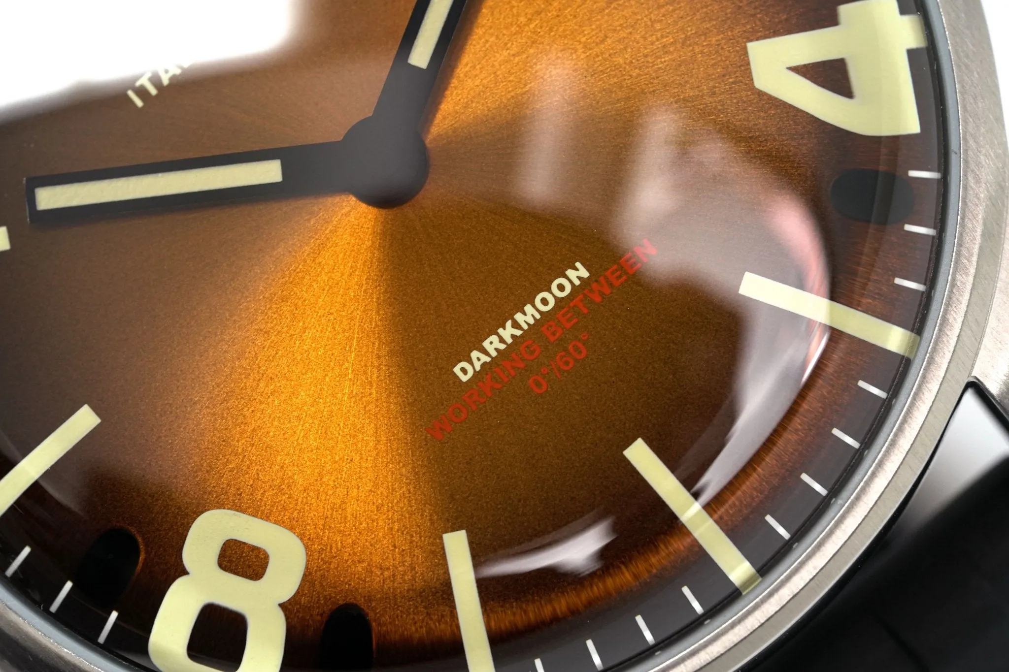 U-Boat Watch Darkmoon 44 Elegant Brown Steel 8703/B