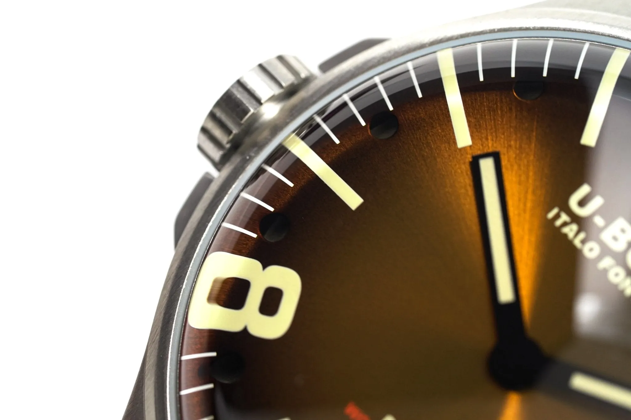 U-Boat Watch Darkmoon 44 Elegant Brown Steel 8703/B