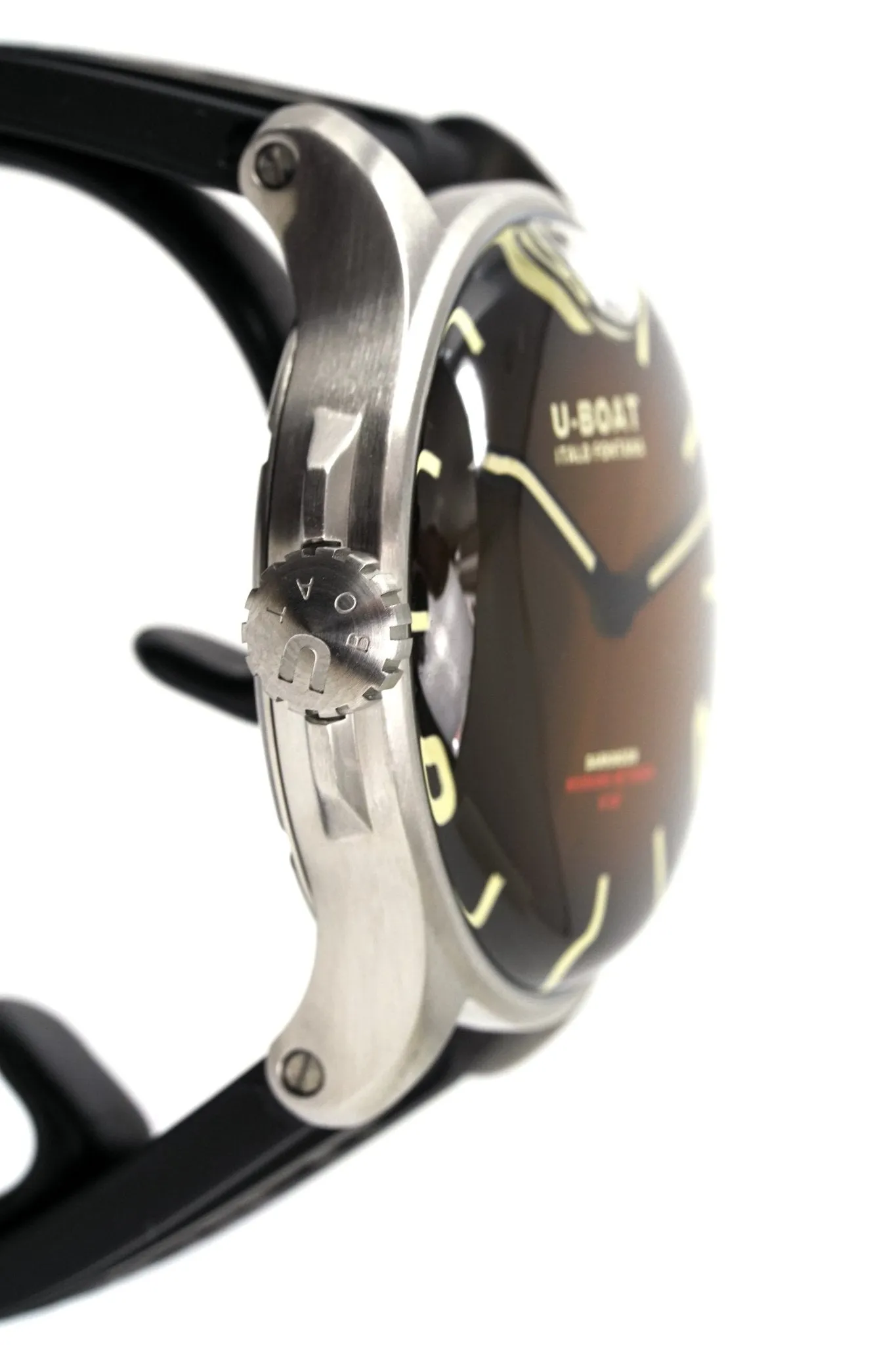 U-Boat Watch Darkmoon 44 Elegant Brown Steel 8703/B