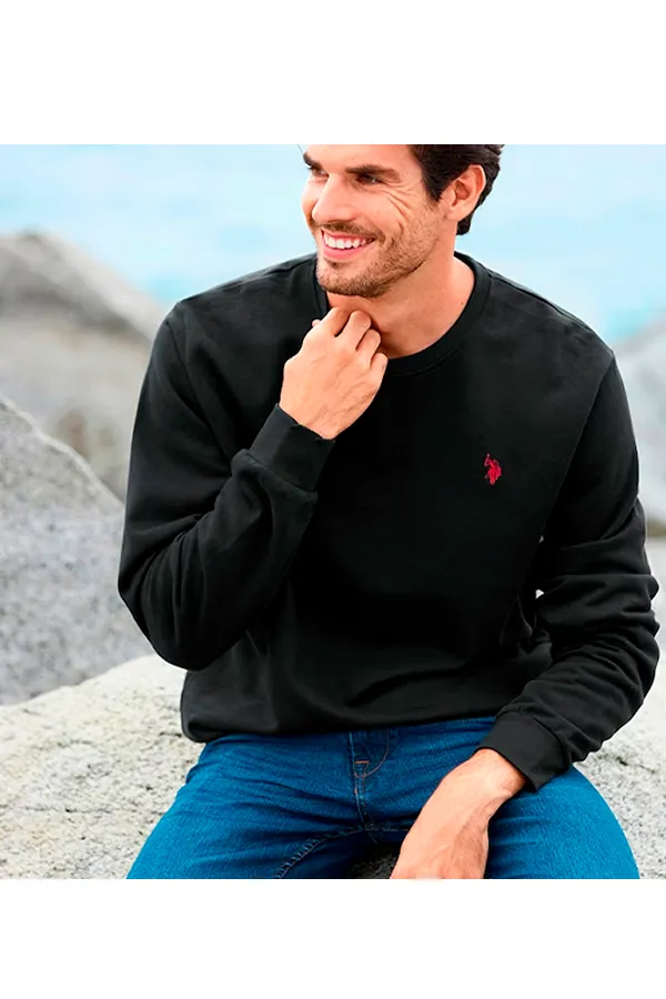 U.S. POLO ASSN. Sweatshirt Adler Black