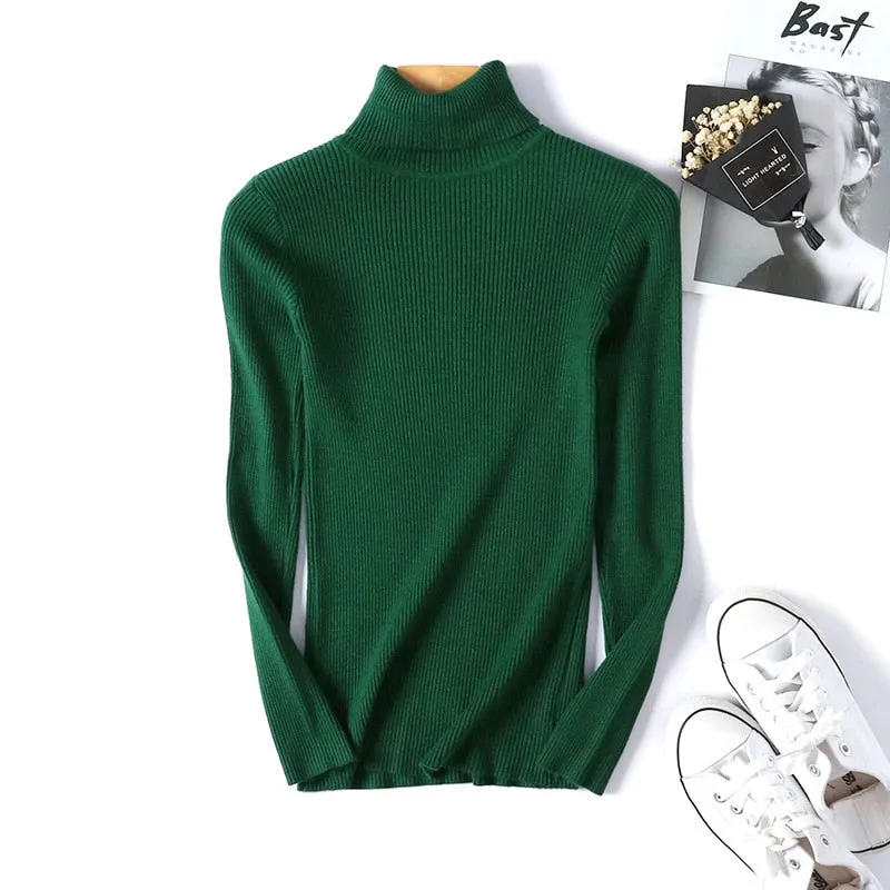 Women Long Sleeve Knitted Sweater