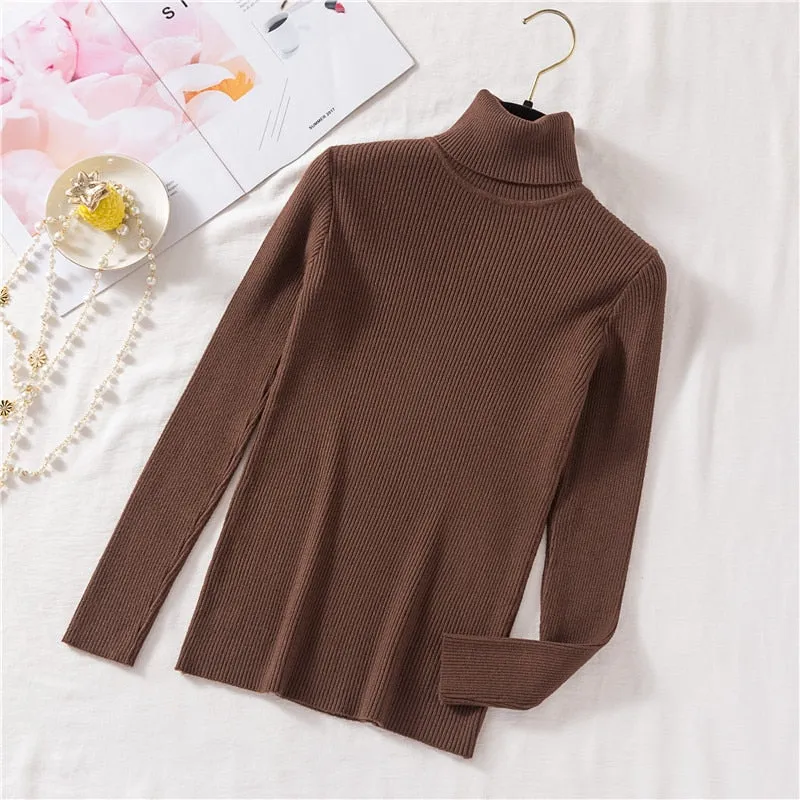 Women Long Sleeve Knitted Sweater