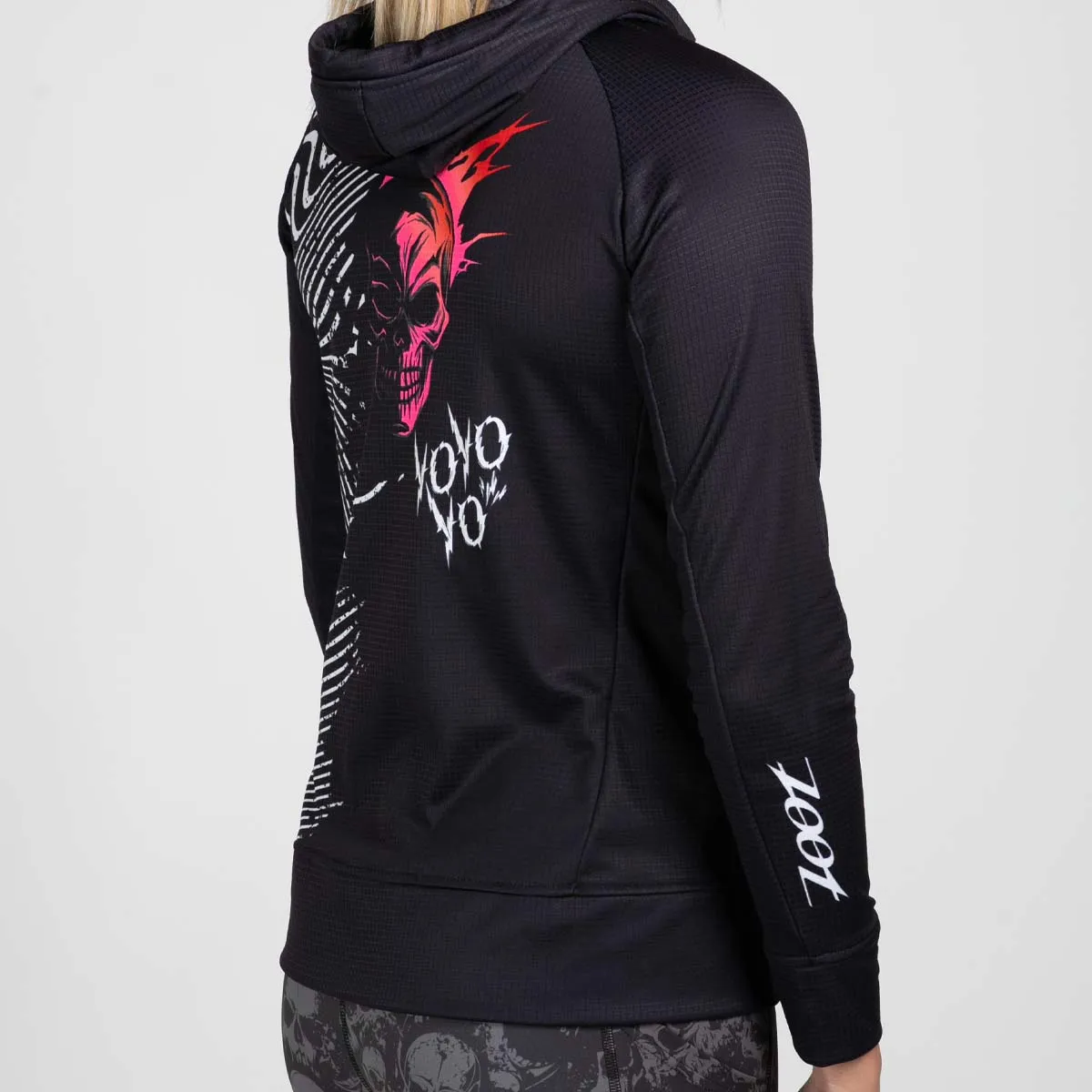 Womens LTD Run Thermo Hoodie - Darkside