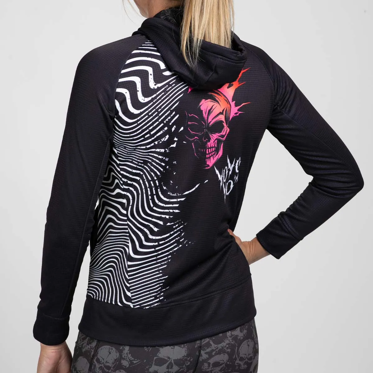 Womens LTD Run Thermo Hoodie - Darkside